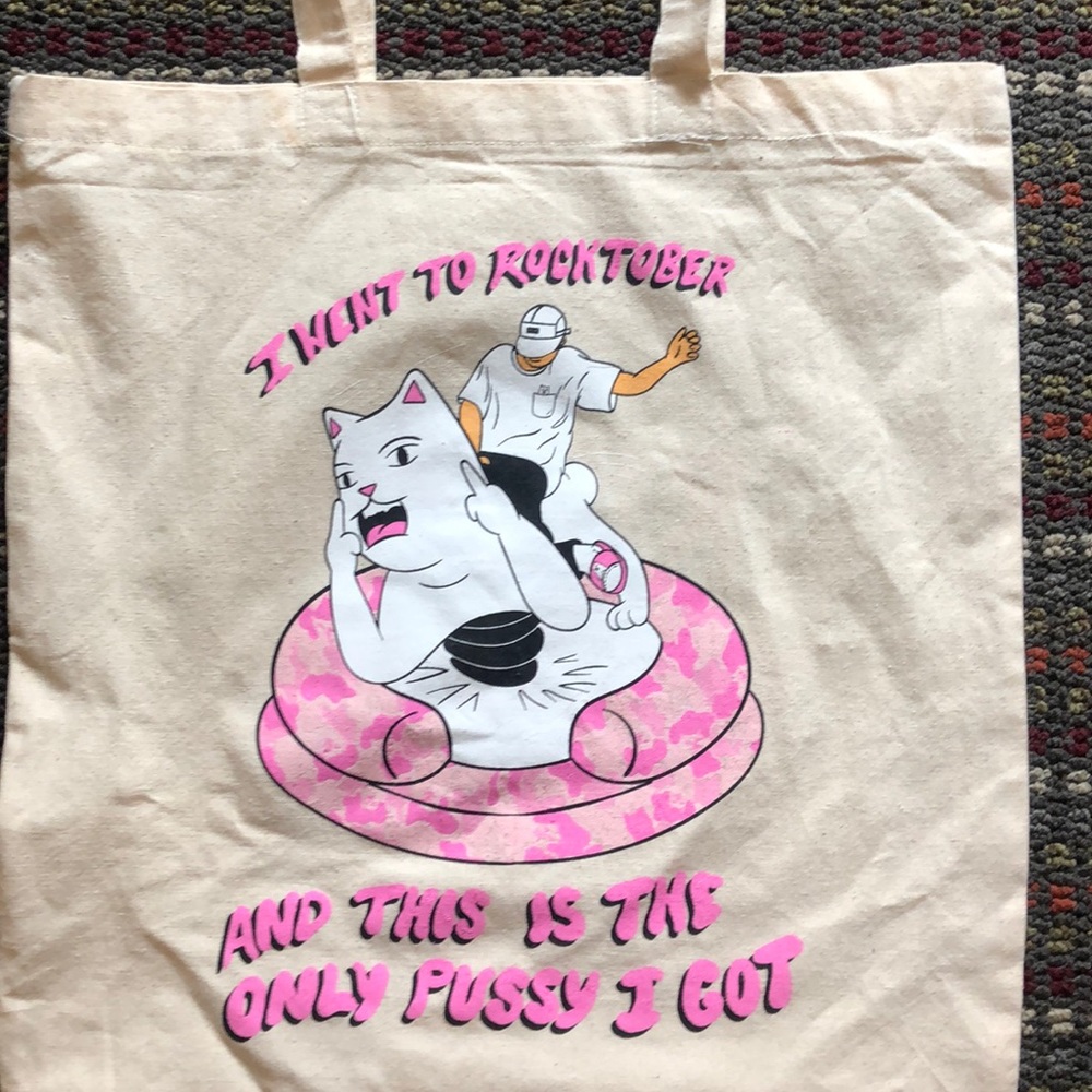 LIMITED EDITION ripndip tote